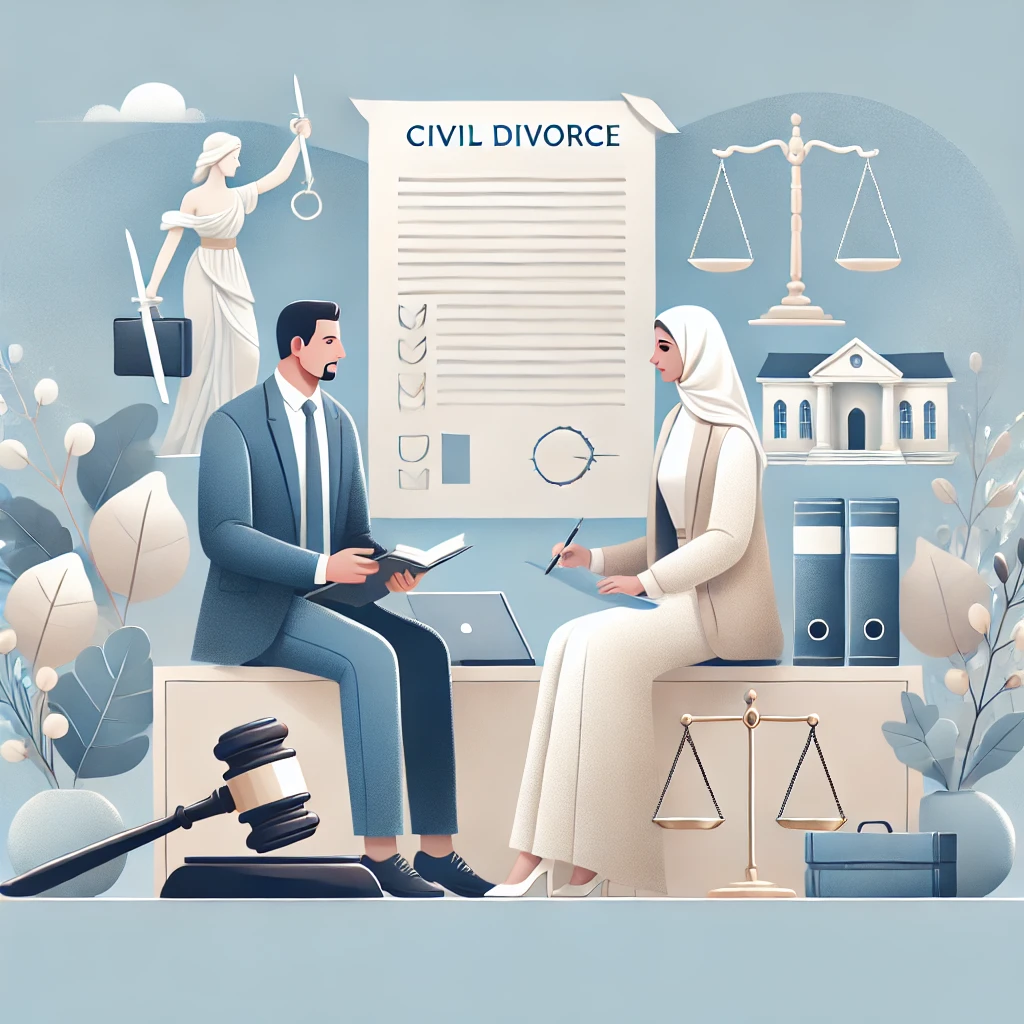 الطلاق المدني في الإمارات: الإجراءات القانونية وحقوق الزوجين 2025