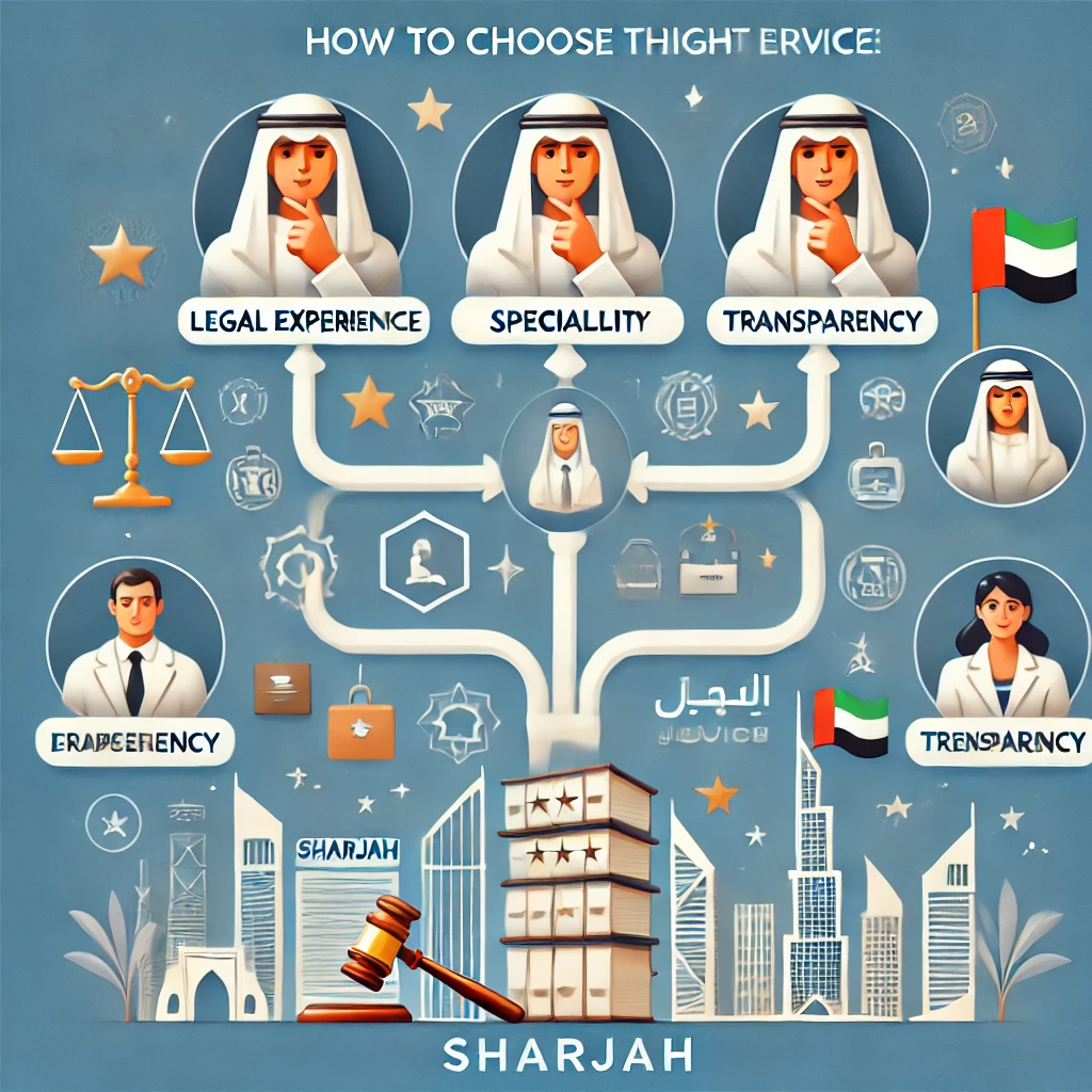 خدمات قانونية في الشارقة